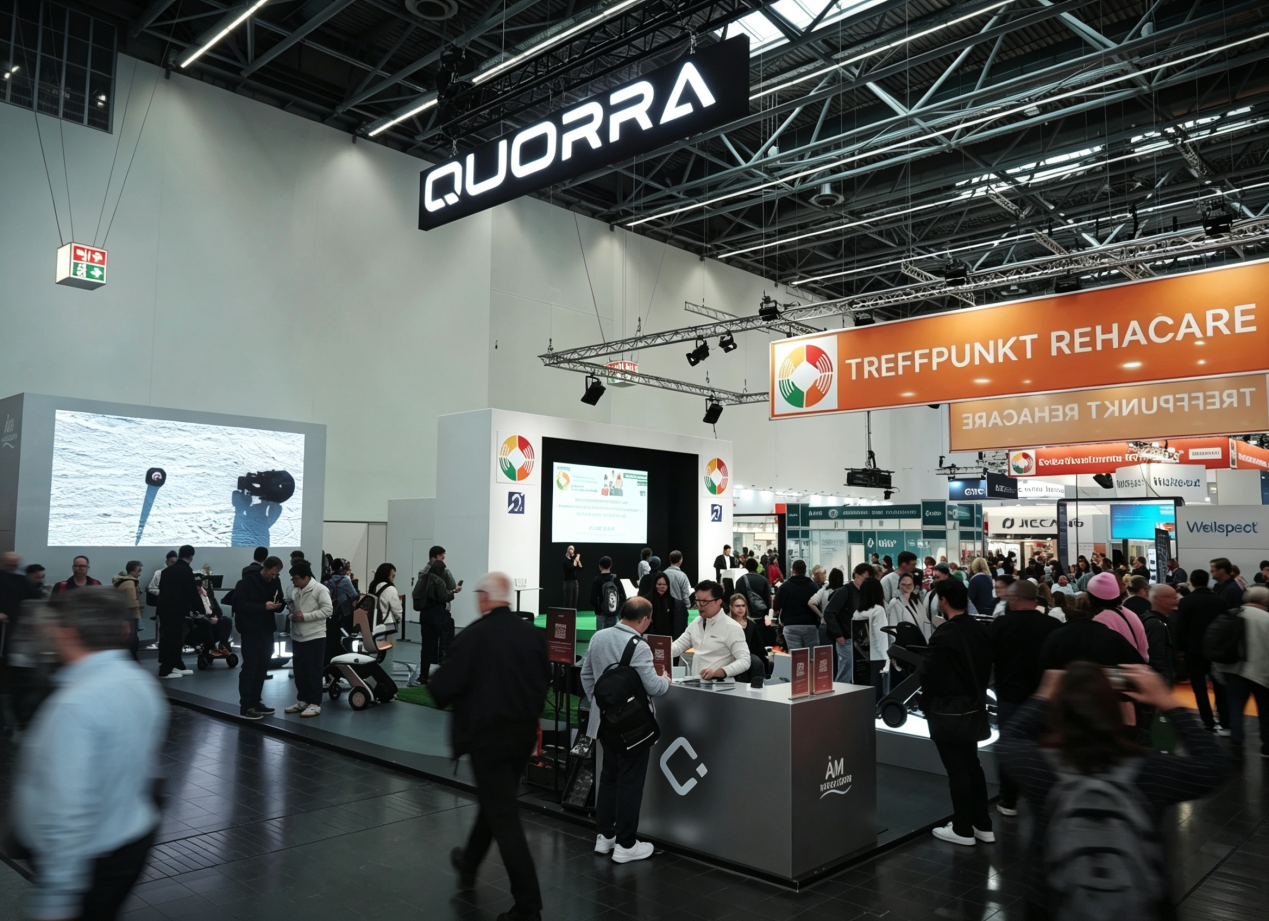 quorra-x5-makes-its-global-debut-at-rehacare-international-2026-in-germany