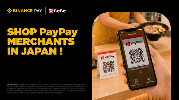 binance-pay-enables-payments-at-paypay-merchants-via-hivex-in-japan