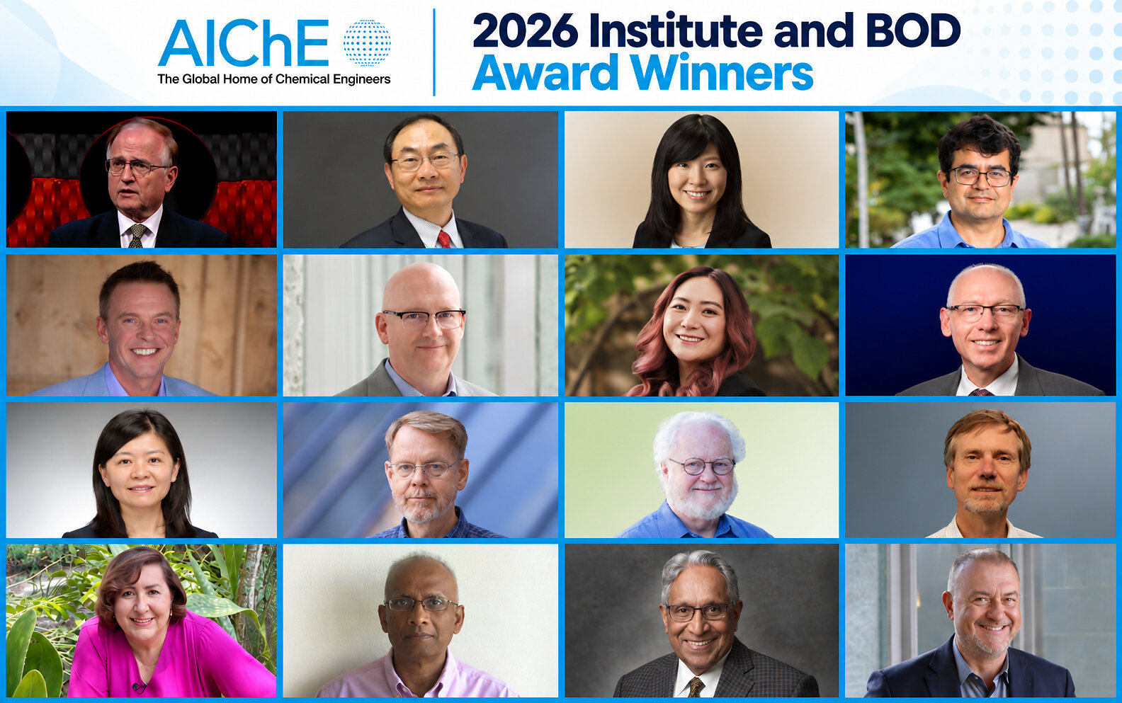 aiche-recognizes-outstanding-achievements-with-2026-institute-and-board-of-directors’-awards