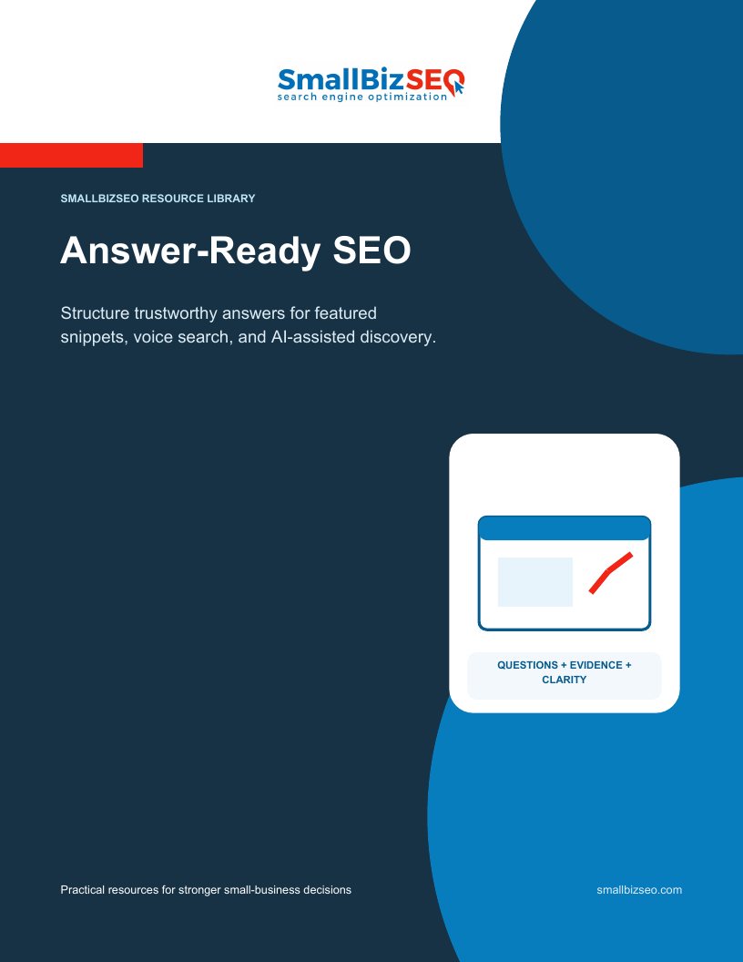 smallbizseo-unveils-“answer-ready-seo”:-a-comprehensive-guide-and-workbook