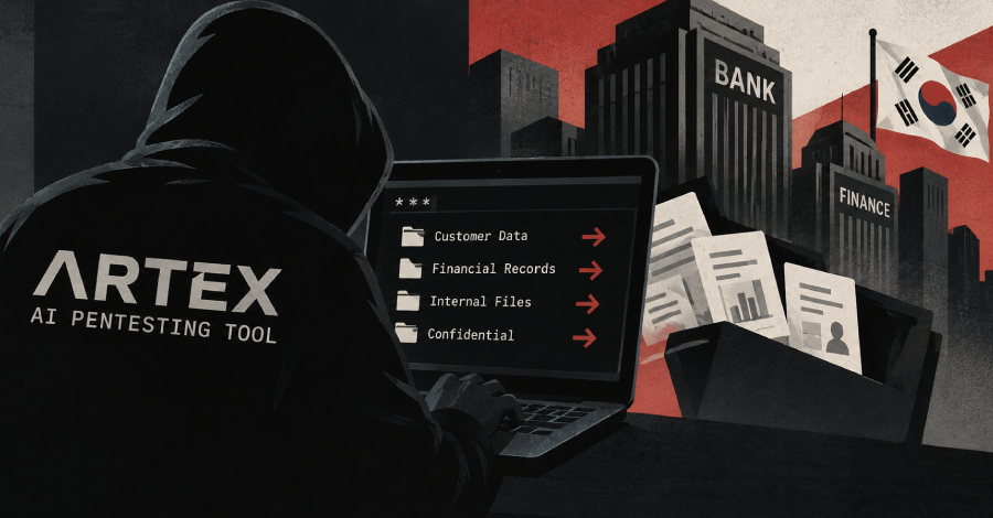 artex-ai-pentesting-tool-used-in-data-theft-attacks-on-south-korean-financial-firms