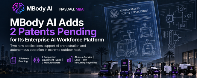 mbody-ai-adds-2-patents-pending-for-its-enterprise-ai-workforce-platform