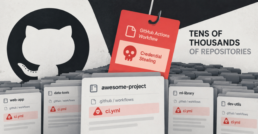 credential-stealing-github-actions-workflows-planted-in-tens-of-thousands-of-repositories