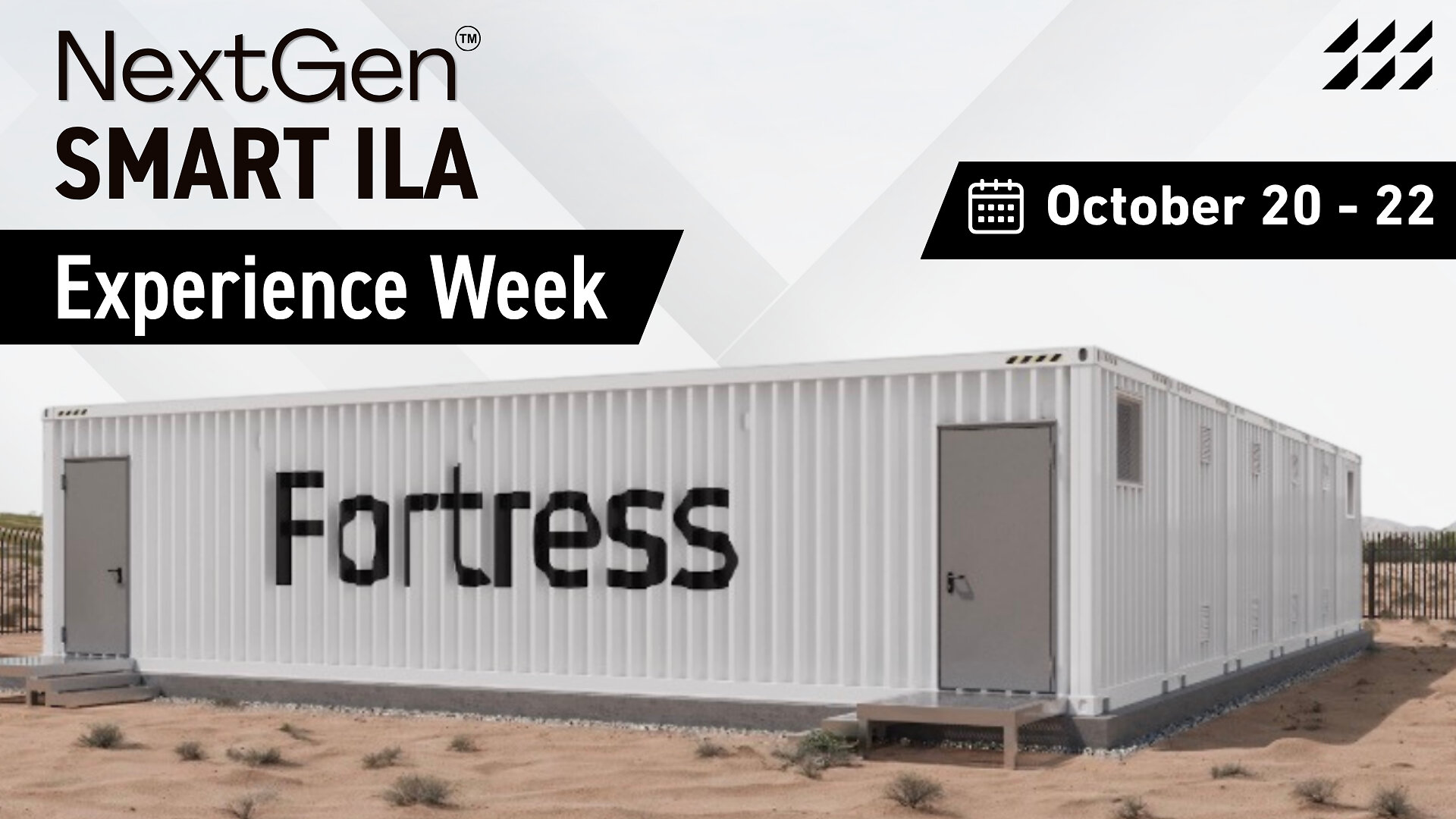fortress-to-showcase-nextgen-smart-ila-at-experience-week-in-denver,-october-20-22