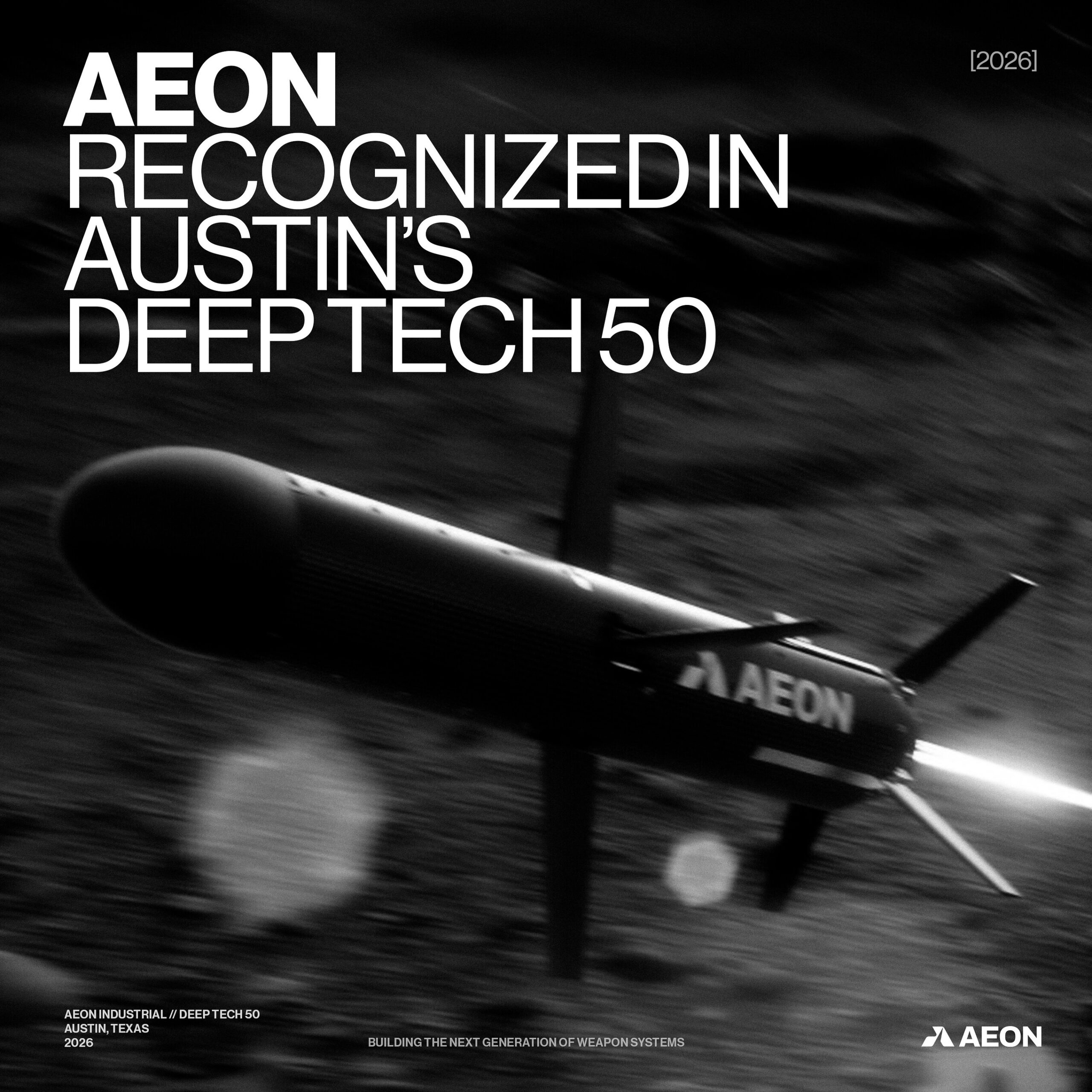 aeon-industrial-named-to-2026-austin-deep-tech-50