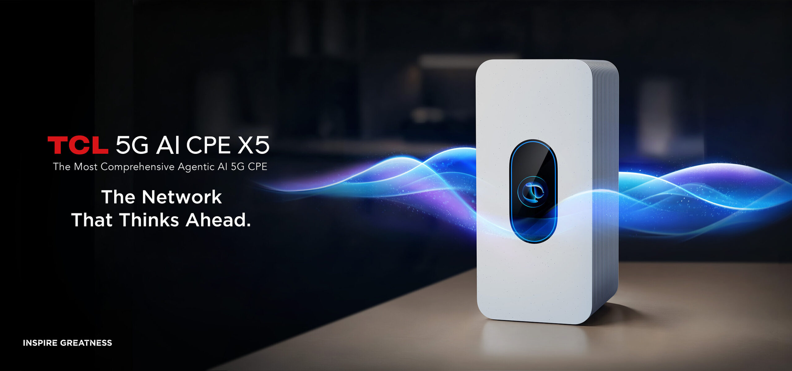 tcl-showcases-5g-ai-cpe-x5-at-network-x-2026,-bringing-comprehensive-ai-powered-optimization-to-home-broadband