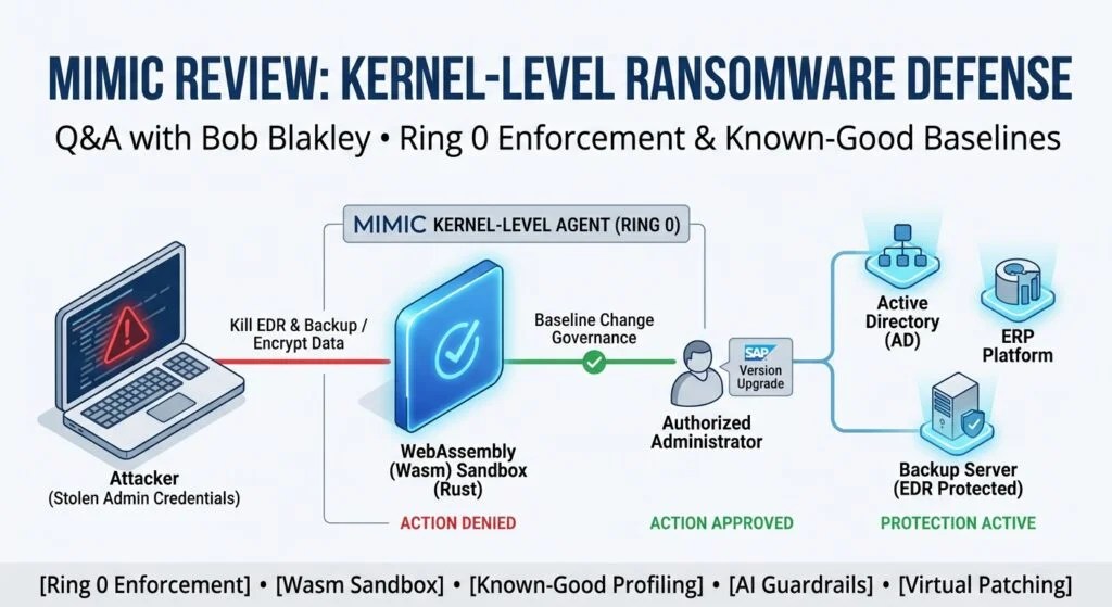 mimic-review:-kernel-level-ransomware-defense-(q&a-with-bob-blakley)