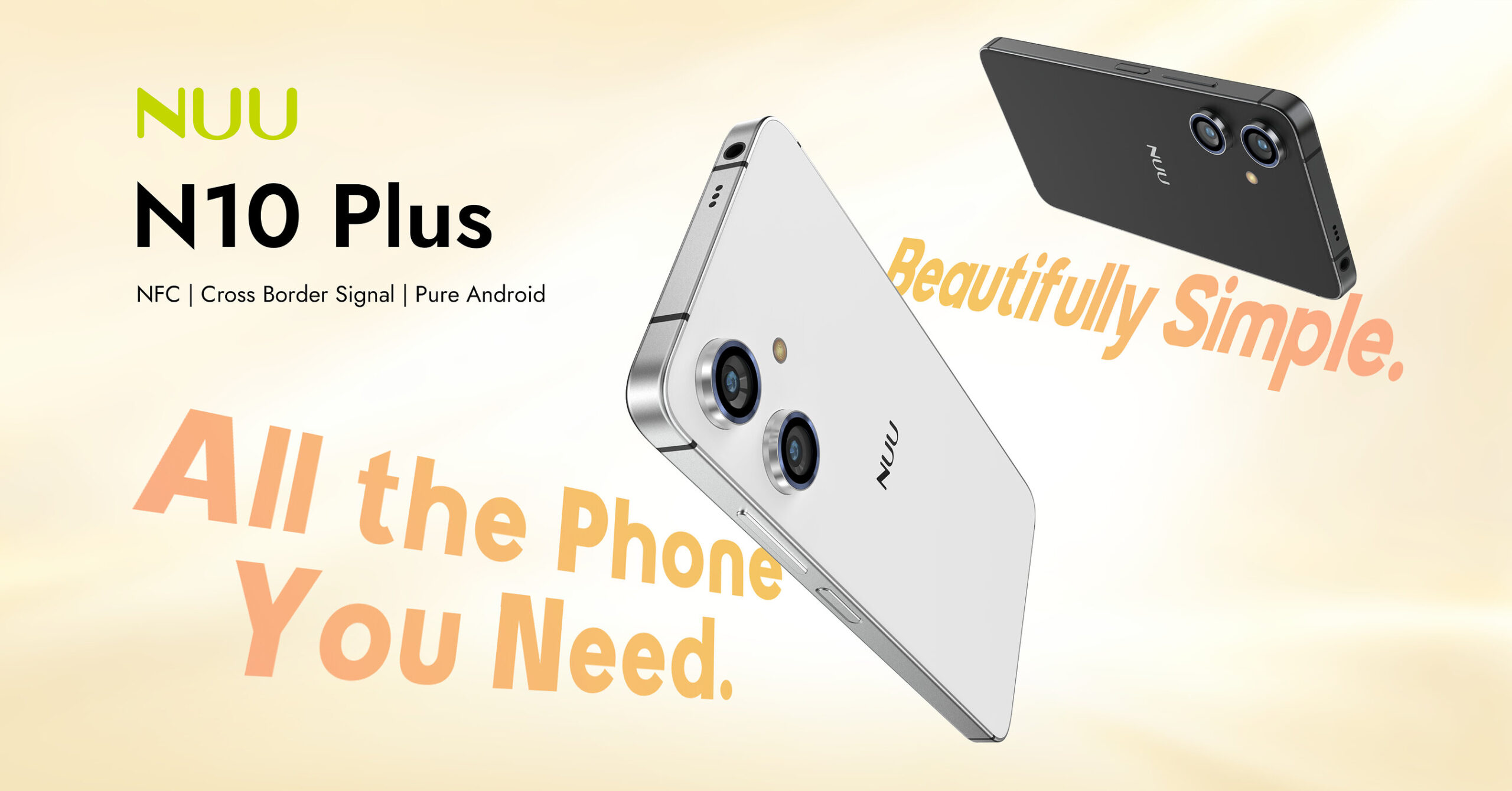 nuu-unveils-the-n10-plus,-an-unlocked-android-16-smartphone:-all-the-phone-you-need-beautifully-simple.