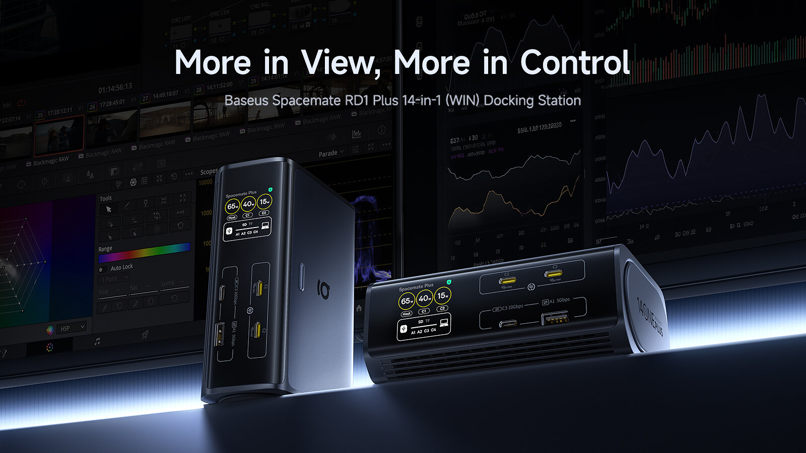 baseus-spacemate-rd1-plus:-the-definitive-14-in-1-desk-tower-with-4k@120hz