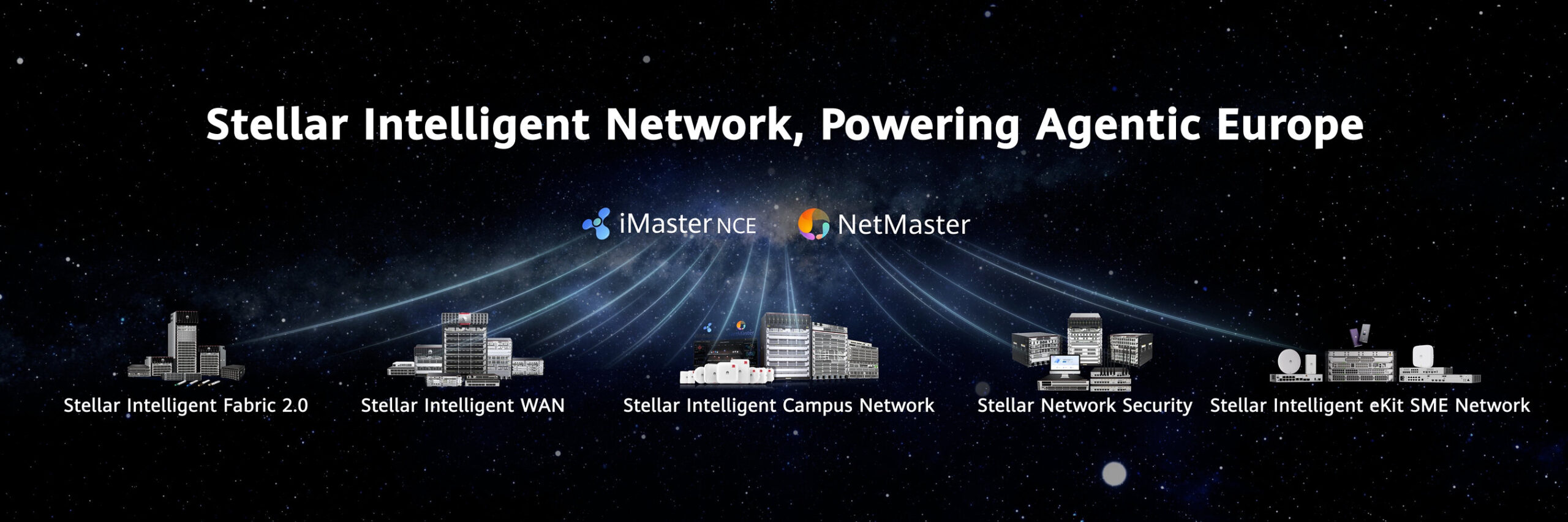 Huawei presenta la soluzione Stellar Intelligent Network aggiornata per l’Europa, basata sulla filosofia della “connettività sicura e intelligente”