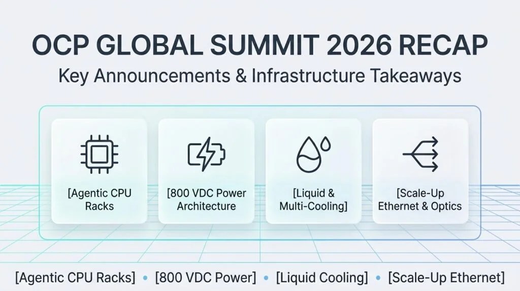 OCP Global Summit 2026 Recap: Key Announcements and Takeaways
