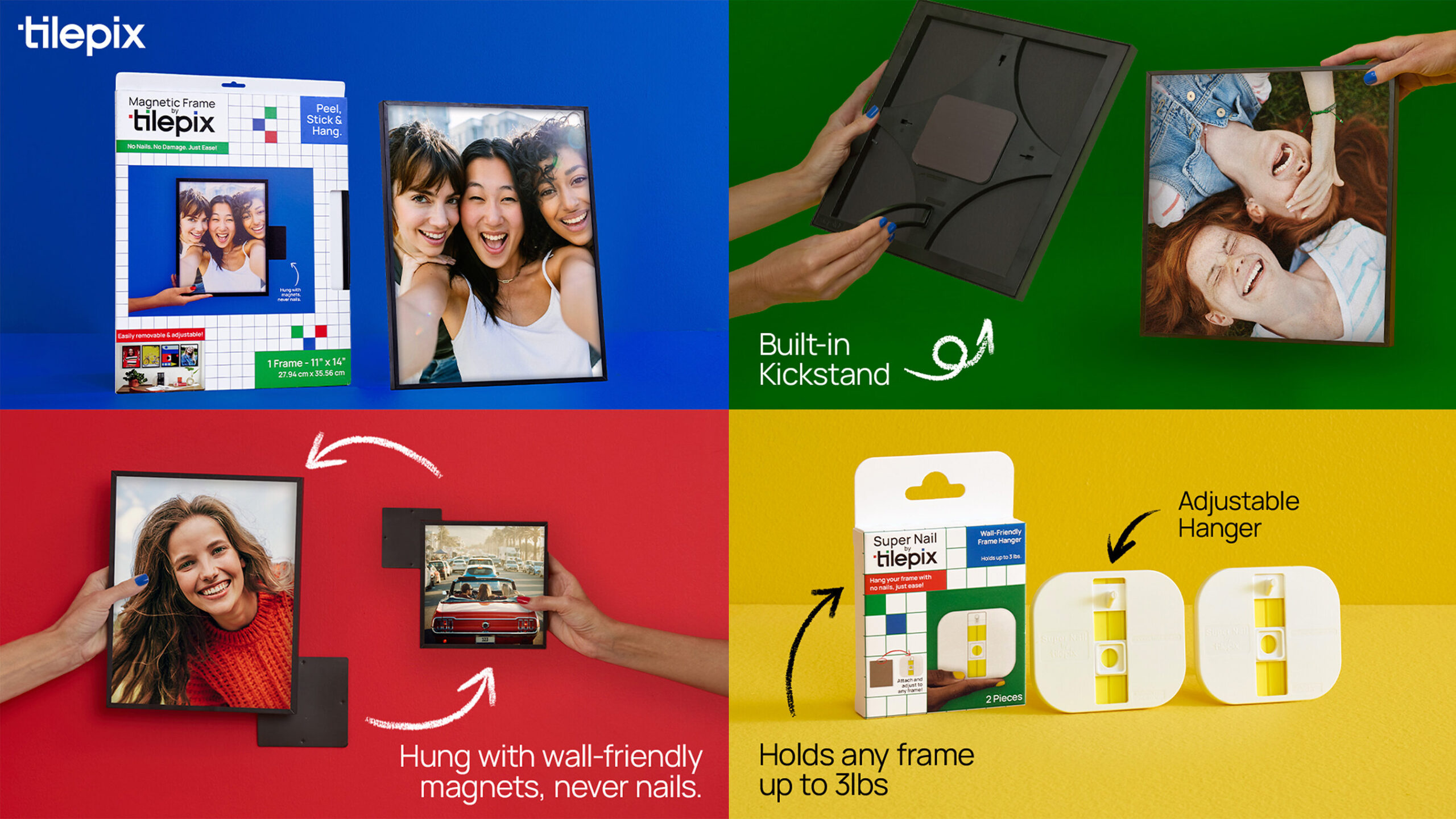 tilepix-expands-into-select-walmart-stores-nationwide-with-new-nail-free-wall-decor-frames-&-accessories