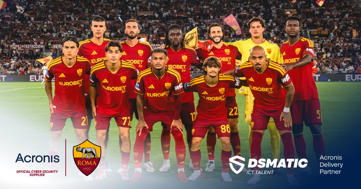 acronis-expands-#teamup-partnership-with-as-roma,-supported-by-dsmatic