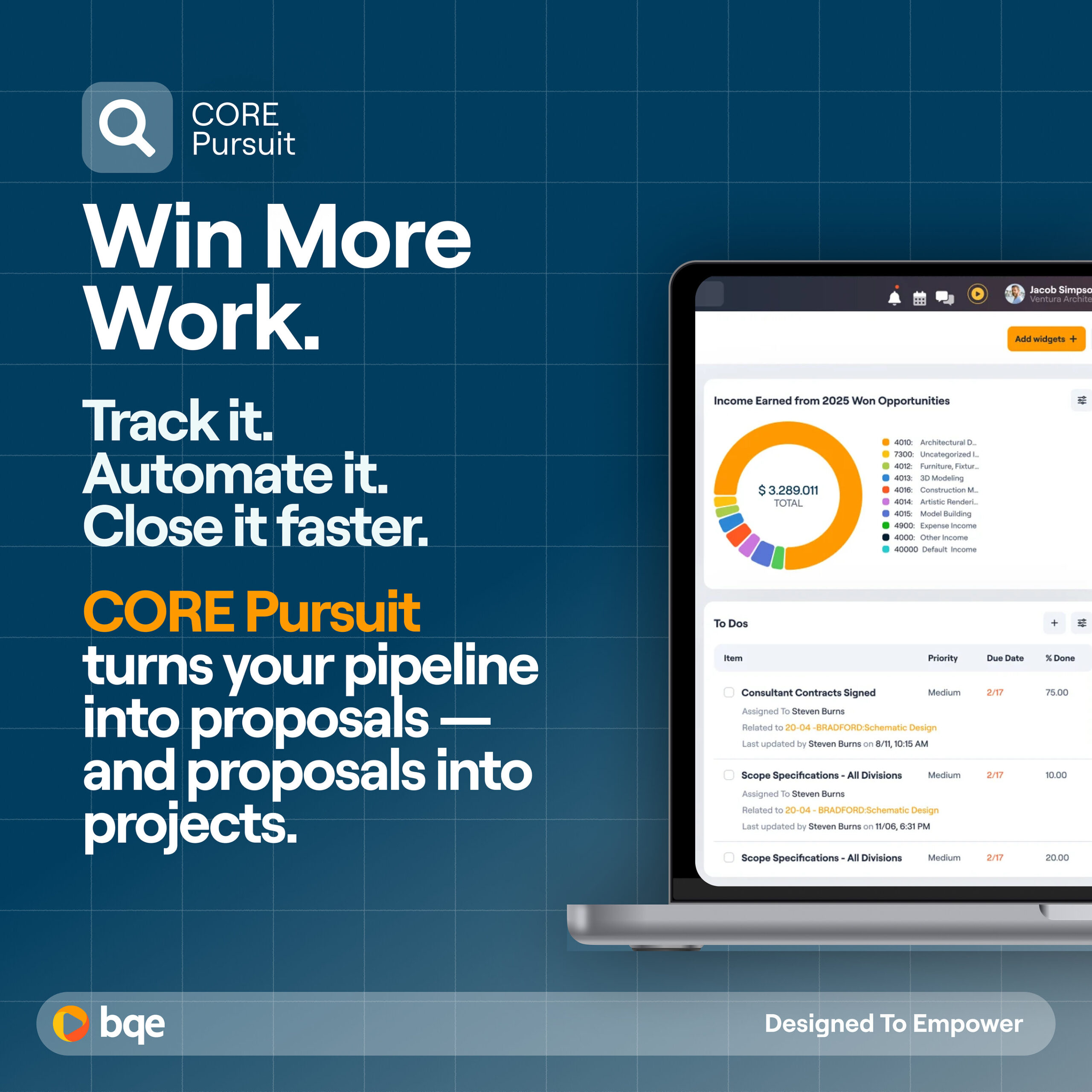 bqe-software-launches-core-pursuit-to-help-architecture-and-engineering-firms-win-more-work