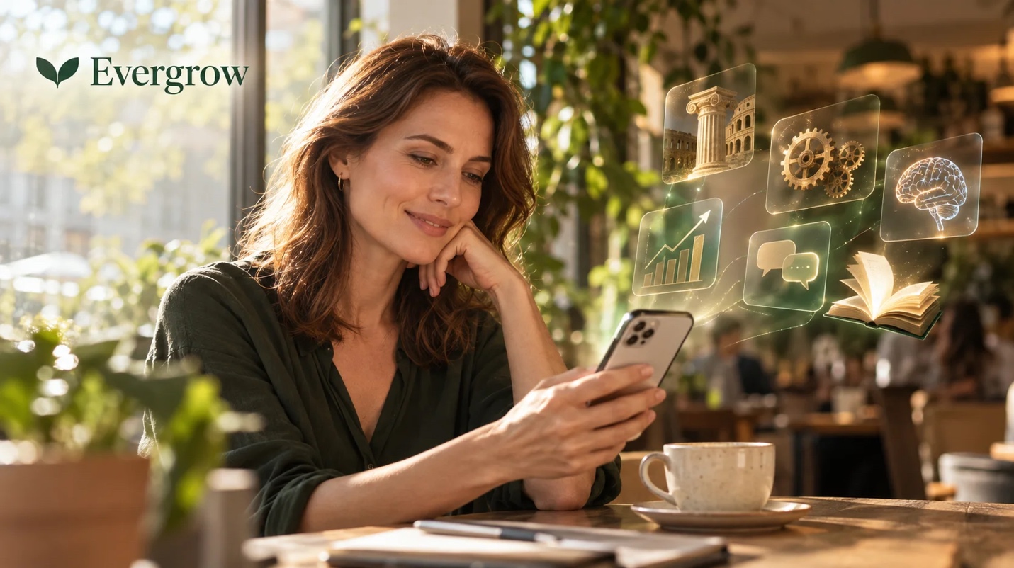 evergrow-launches-mobile-app-with-a-bite-sized-“smart-scrolling”-approach-to-learning