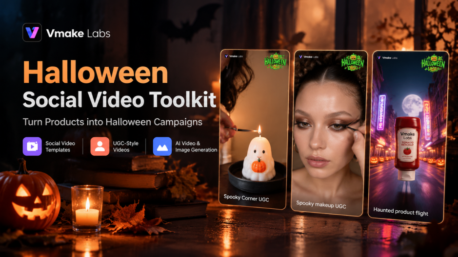 Vmake Labs Launches All-in-One Halloween Social Video Toolkit for SMBs