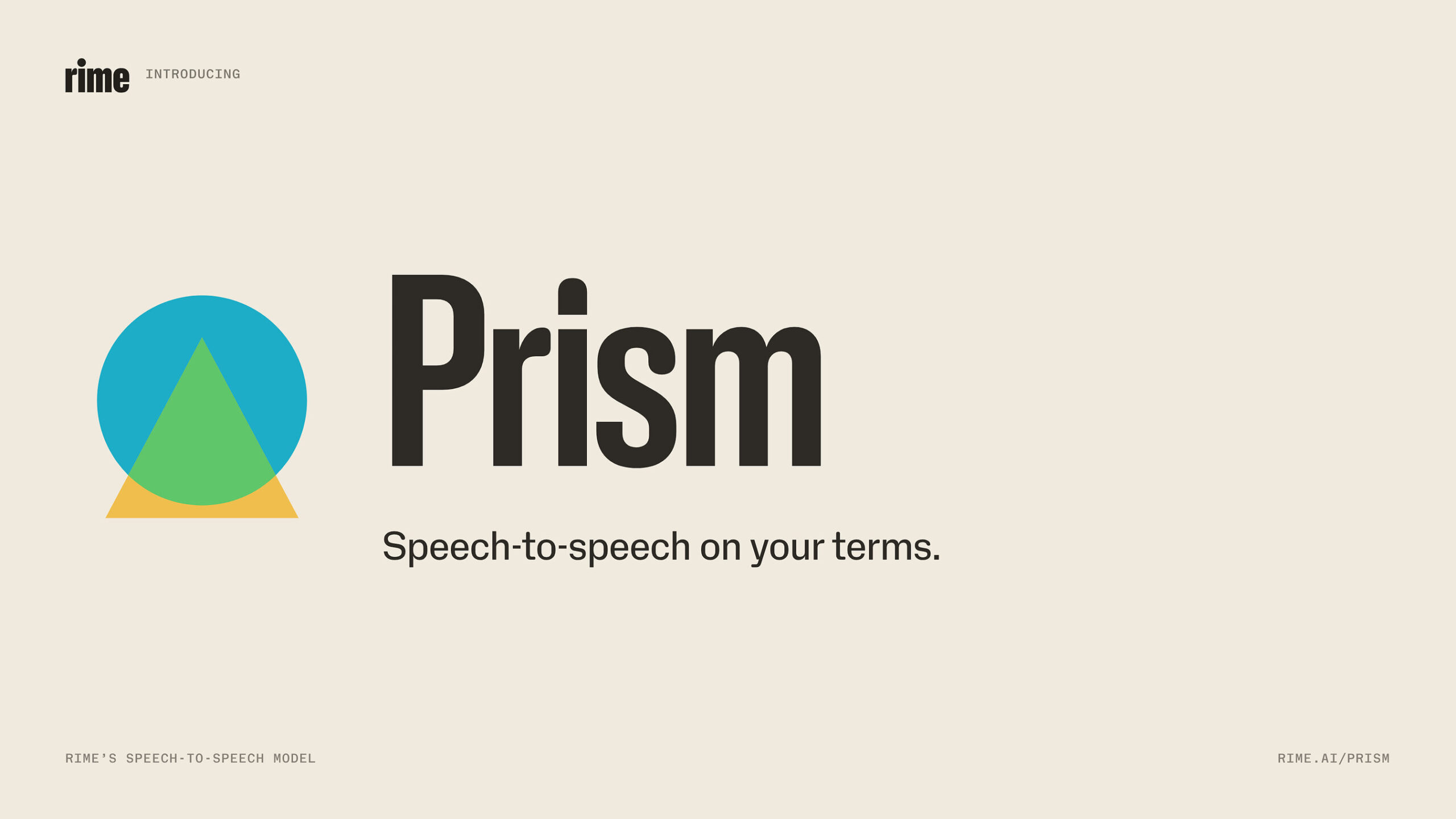 rime-launches-prism:-the-first-fine-tunable-frontier-speech-to-speech-model